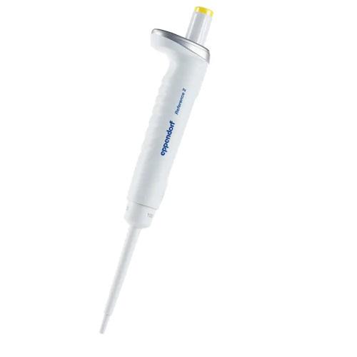 Eppendorf Reference® 2, 1-channel, fixed, 100 µL, yellow