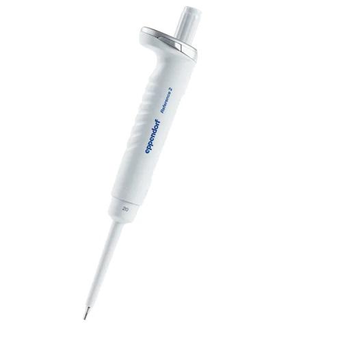Eppendorf Reference® 2, 1-channel, variable, 2 – 20 µL, light gray
