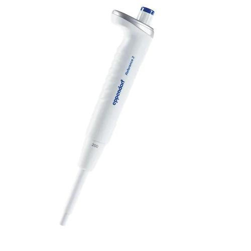 Eppendorf Reference® 2, 1-channel, fixed, 200 µL, blue