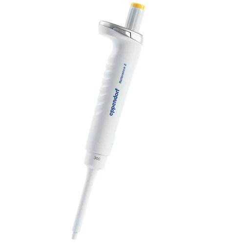 Eppendorf Reference® 2, 1-channel, variable, 30 – 300 µL, orange