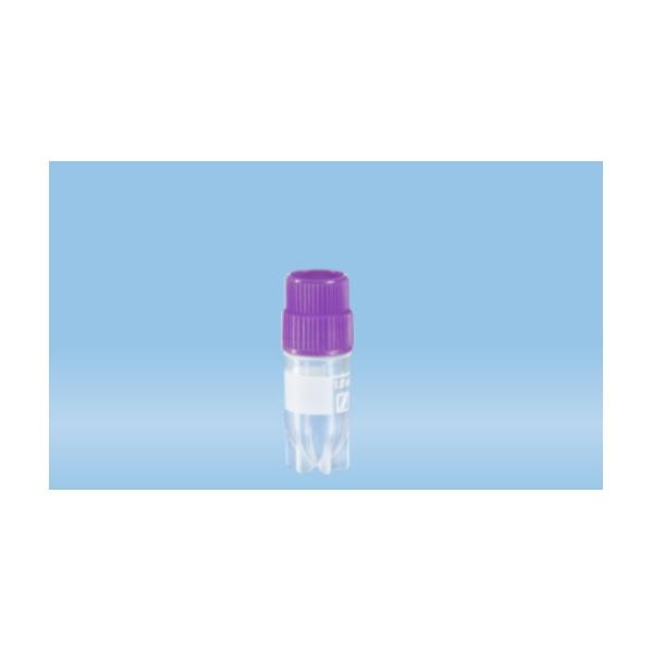 Sarstedt™ CryoPure Tubes, 1.2 ml, Quickseal Screw Cap, Violet