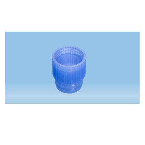 Sarstedt™ Push Cap, Blue, Suitable For Tubes Ø 13 mm