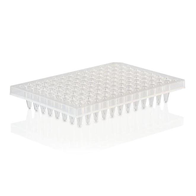Thermo Scientific™ PCR Plate, 96-well, semi-skirted, flat deck, Clear, 150