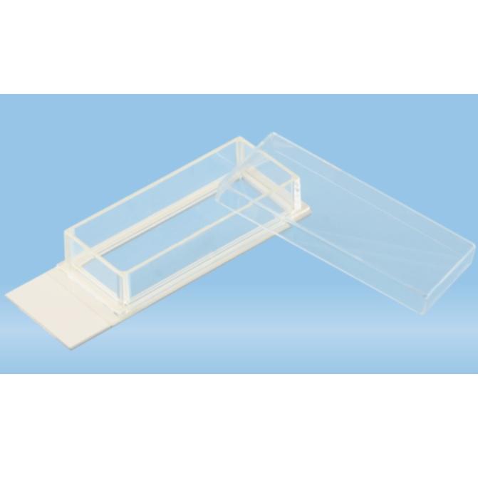 Sarstedt™ x-well Cell Culture Chamber, 1-well, On Lumox® Slide, Removable Frame