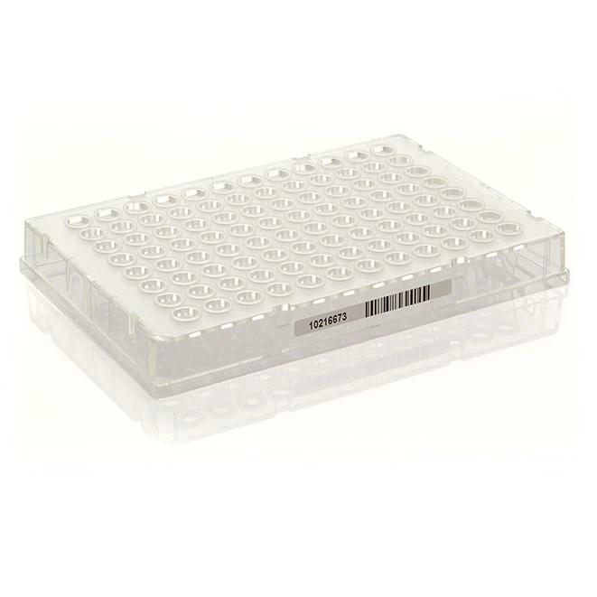 Thermo Scientific™ Armadillo PCR Plate, 96-well, Red, Skirted, Clear wells, Barcoded