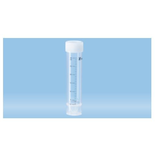 Sarstedt™ Screw Cap Tube, 30 ml, (LxØ): 107 x 25 mm, PP, With Print, Skirted Conical Base, 125 piece(s)/bag