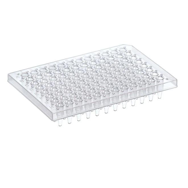Thermo Scientific™ PCR Plate, 96-well, Semi-skirted, Flat deck, Clear, Barcoded