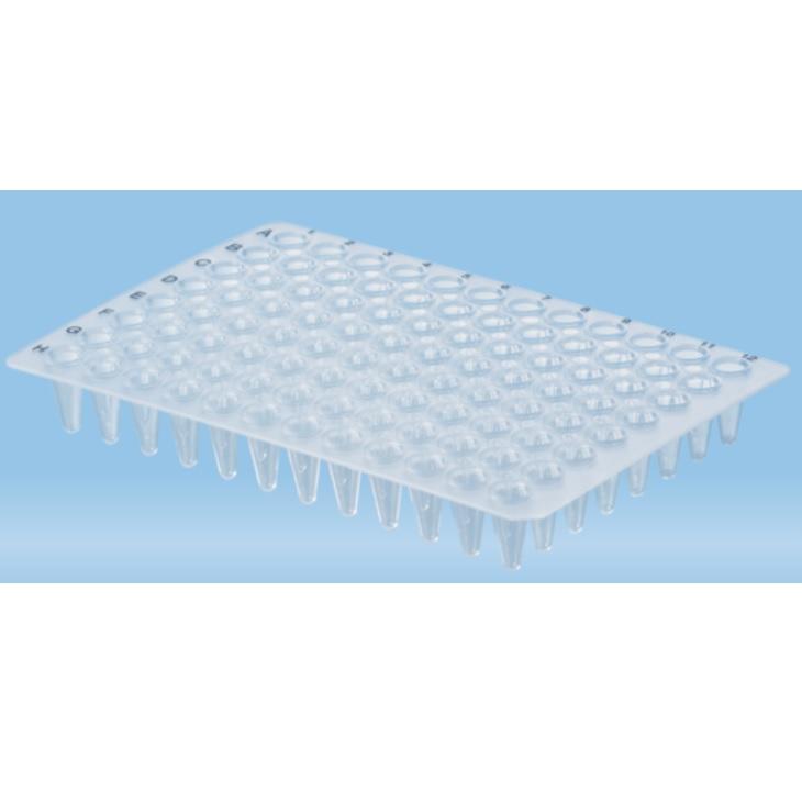 Sarstedt™ PCR Plate Non Skirt, 96 Well, Transparent, Low-Profile, 100 µl, PCR Performance Tested, PP