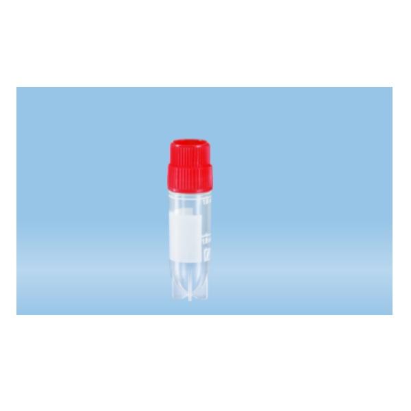 Sarstedt™ CryoPure Tubes, 2 ml, Quickseal Screw Cap, Red
