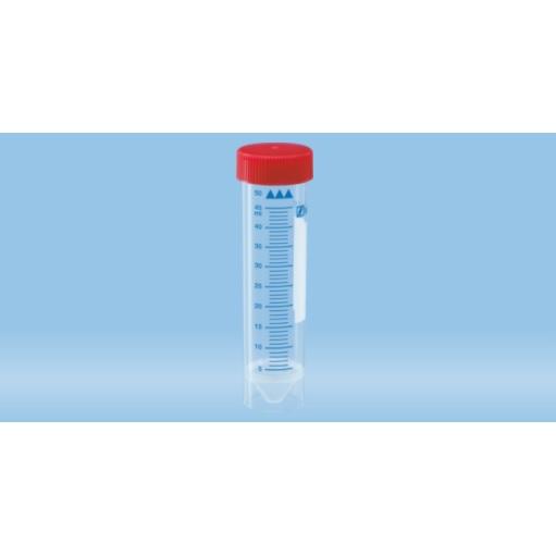 Sarstedt™ Screw Cap Tube, 50 ml, (LxØ): 115 x 28 mm, PP, With Print, Non-cytotoxic, sterile, 25 piece(s)/bag