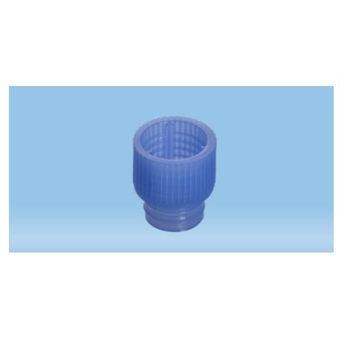 Sarstedt™ Push Cap, Blue, Suitable For Tubes Ø 11.5 and 12 mm