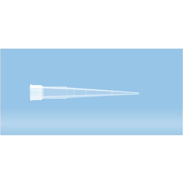 Sarstedt™ Pipette Tip, 250 µl, Transparent, PCR Performance Tested, 96 piece(s)/box