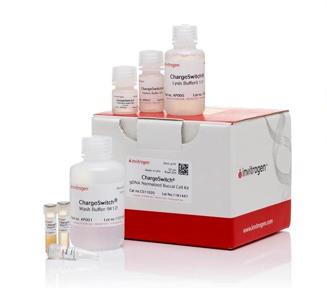 Invitrogen™ ChargeSwitch™ gDNA Normalized Buccal Cell Kit, 50 Preps