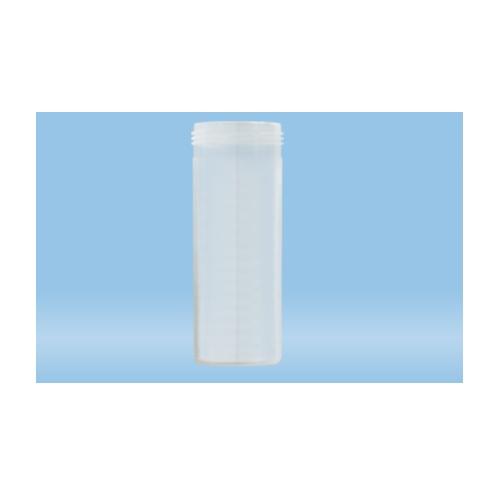 Sarstedt™ Mailing Container, Transparent, Construction: Round, Length: 114 mm, Ø Opening: 44 mm, Without Cap