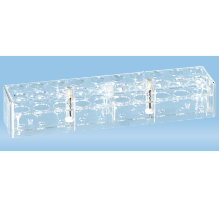 Sarstedt™ Rack, PC, 10 x 2, Suitable For Tubes 100 x 21.5 mm