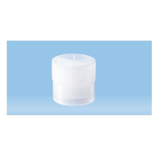 Sarstedt™ Cap, Natural, Suitable For Tubes Ø 15.5, 16, 16.5, 16.8 and 17 mm