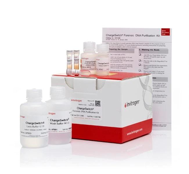 Invitrogen™ ChargeSwitch™ Forensic DNA Purification Kit, 100 Preps