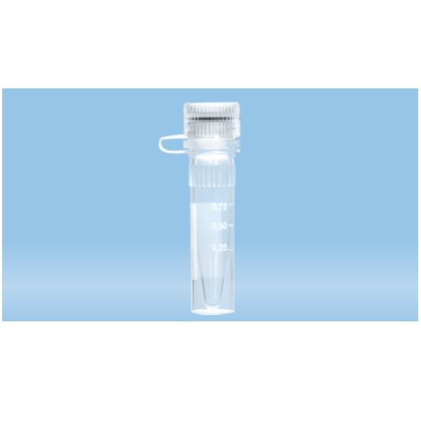 Sarstedt™ Screw Cap Micro Tubes, 1.5 ml, PCR Performance Tested, Skirted Conical Base, With Knurling