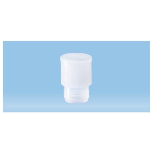Sarstedt™ Push Cap, Natural, Suitable For Tubes Ø 14.5 mm