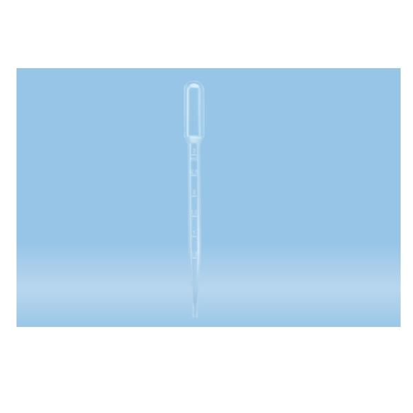 Sarstedt™ Transfer Pipette, 3.5 ml, (LxW): 155 x 15 mm, LD-PE, Transparent, Sterile, 1 piece(s)/peel-pack