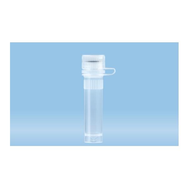 Sarstedt™ Screw Cap Micro Tubes, 2 ml, Skirted Conical Base, With knurling, Cap Attached Assembled, Sterile