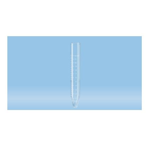 Sarstedt™ Tube, 12 ml, (LxØ): 110 x 17 mm, PS, Conical Base, 500 piece(s)/bag