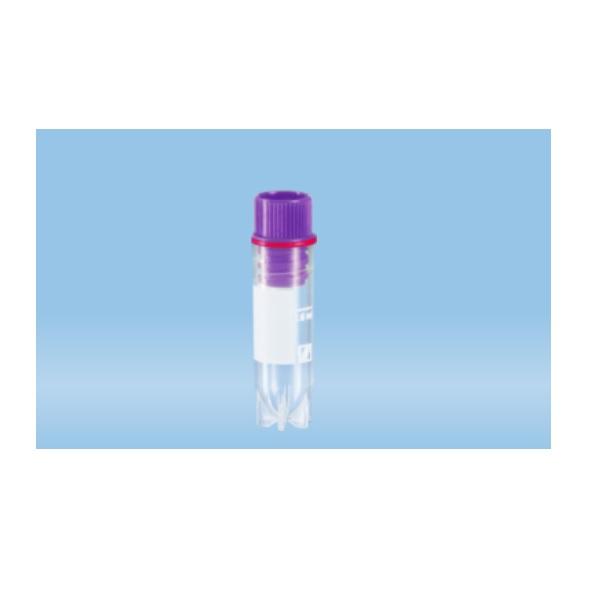 Sarstedt™ CryoPure Tubes, 2 ml, Quickseal Screw Cap, Internal Thread, Violet