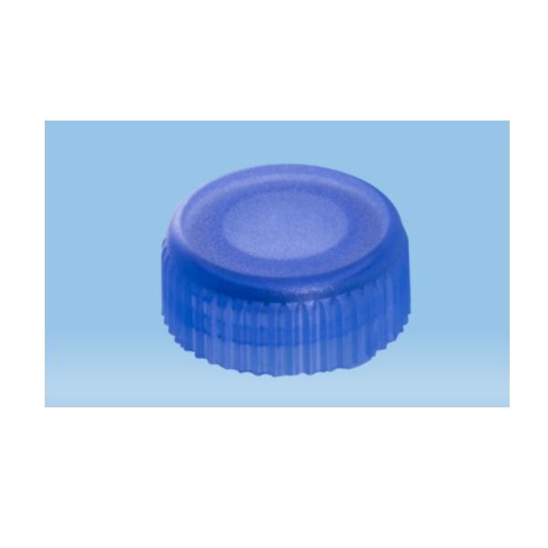 Sarstedt™ Screw Cap, Blue, Suitable For Screw Cap Micro Tubes