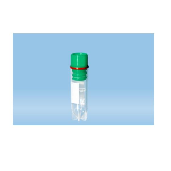 Sarstedt™ CryoPure Tubes, 2 ml, Quickseal Screw Cap, Internal Thread, Green