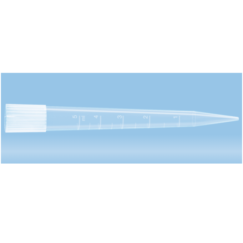 Sarstedt™ Pipette Tip, 5 ml, Transparent, 50 piece(s)/box, Suitable For Gilson