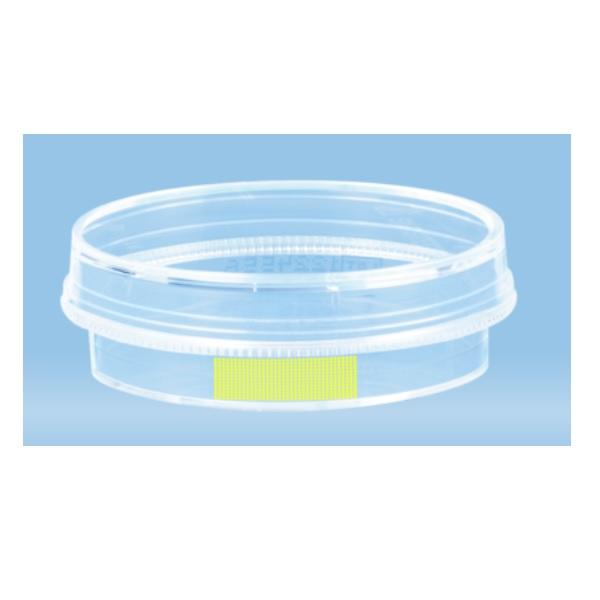 Sarstedt™ Cell Culture Dish, (ØxH): 35 x 10 mm, Cell+, Yellow
