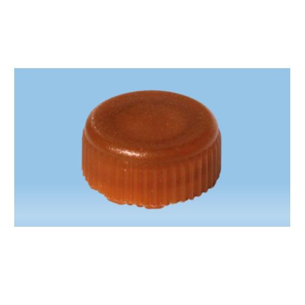 Sarstedt™ Screw Cap, Brown, Sterile, Suitable For Screw Cap Micro Tubes