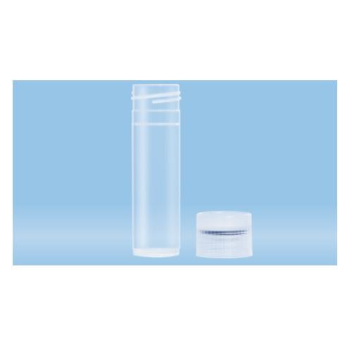 Sarstedt™ Screw Cap Tube, 8 ml, (LxØ): 57 x 16.5 mm, PP, With O-ring