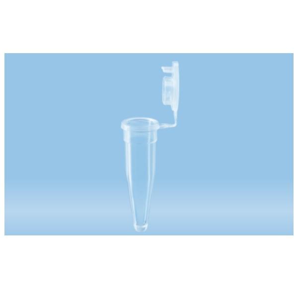 Sarstedt™ PCR Single Tube, 0.2 ml, PCR Performance Tested, Transparent, PP, Flat Cap