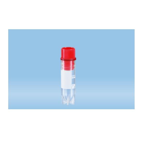 Sarstedt™ CryoPure Tubes, 2 ml, Quickseal Screw Cap, Internal Thread, Red