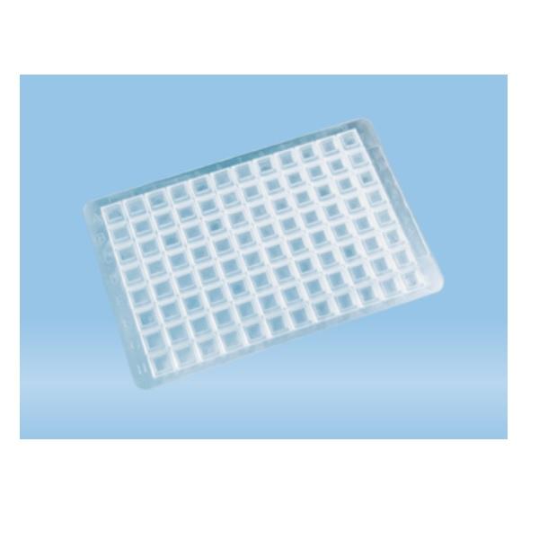 Sarstedt™ Closure Mat, For Deep Well MegaBlock® 2.2 ml, (LxW): 79 x 121 mm, EVA, Transparent