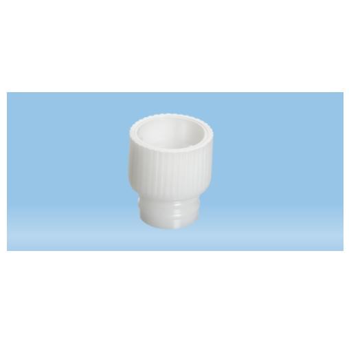 Sarstedt™ Push Cap, White, Suitable For Tubes Ø 11.5 and 12 mm
