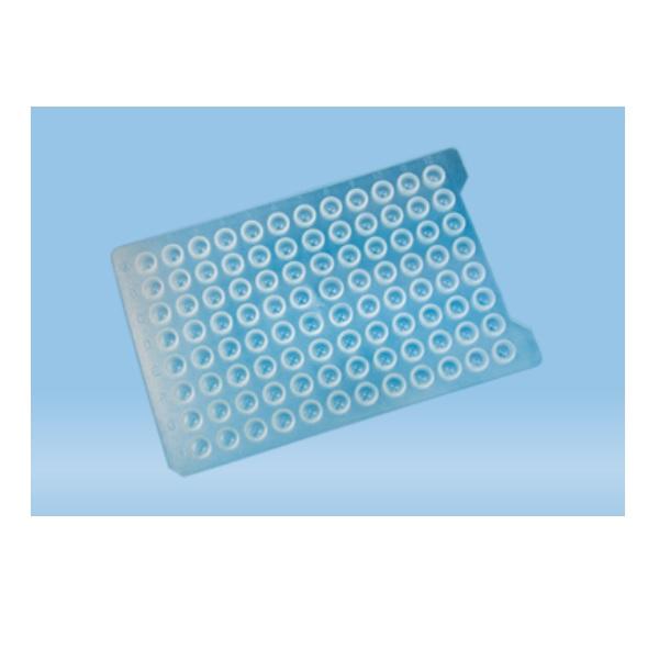 Sarstedt™ Closure Mat, For Deep Well MegaBlock® 0.5 ml and 1.2 ml, (LxW): 79 x 121 mm, TPE, Transparent