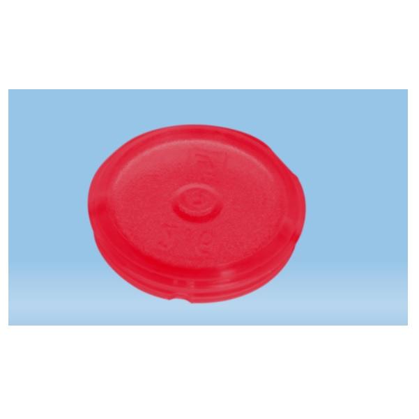 Sarstedt™ Colour-coded Inserts, PP, Suitable For Screw Caps 65.716.xxx, Red