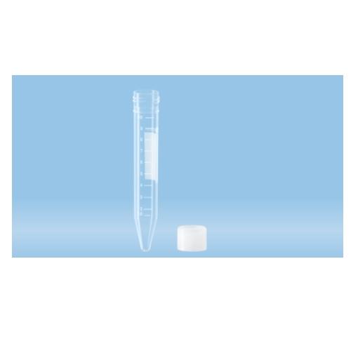 Sarstedt™ Tube, 10 ml, (LxØ): 100 x 16 mm, PP, With Print, Conical Base
