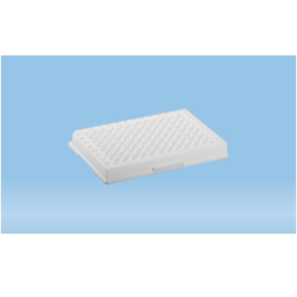 Sarstedt™ ELISA Plate, 96 well, Flat Base, PS, White, High Binding