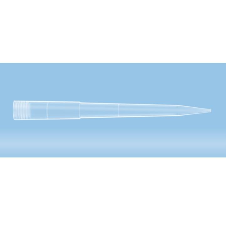 Sarstedt™ Pipette Tip, 1250 µl, Transparent, PCR Performance Tested, Low Retention, 96 piece(s)/box