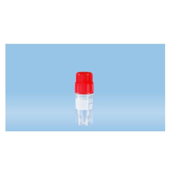 Sarstedt™ CryoPure Tubes, 1.2 ml, Quickseal Screw Cap, Red