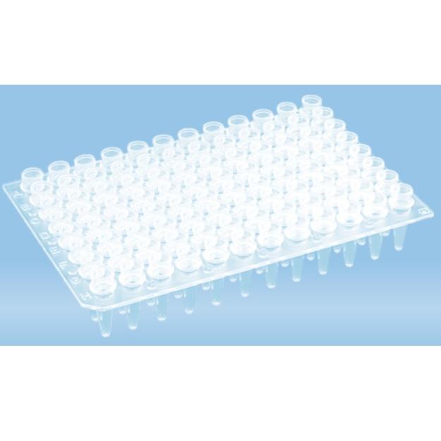Sarstedt™ PCR Plate Non-skirt, 96 well, Transparent, High-Profile, 200 µl, Biosphere® plus, PP