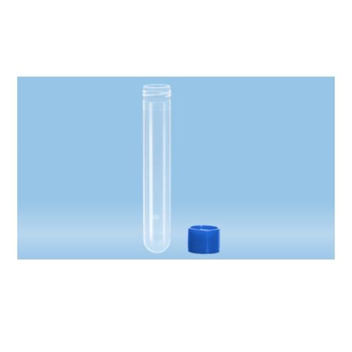 Sarstedt™ Screw Cap Tube, 13 ml, (LxØ): 101 x 16.5 mm, PP, 500 piece(s)/bag, Blue Cap