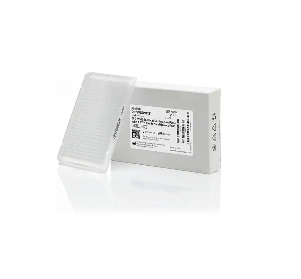 Applied Biosystems™ ABY™ Dye Spectral Calibration Plate for Multiplex qPCR, 384-well
