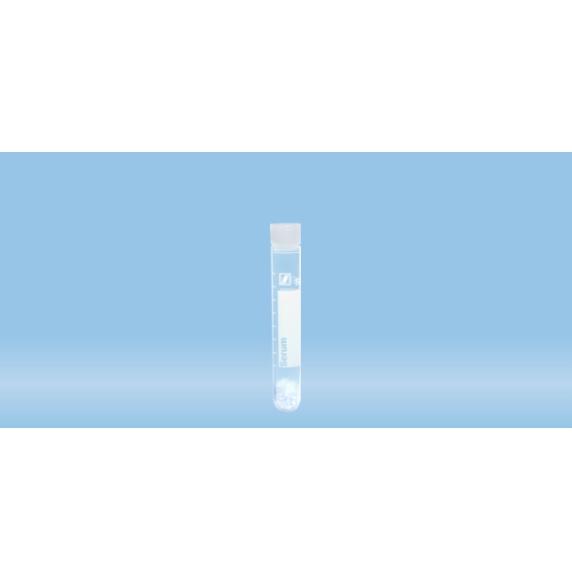 Sarstedt™ Sample Tube, Serum, 4.5 ml, Cap White, (LxØ): 75 x 13 mm, With Print