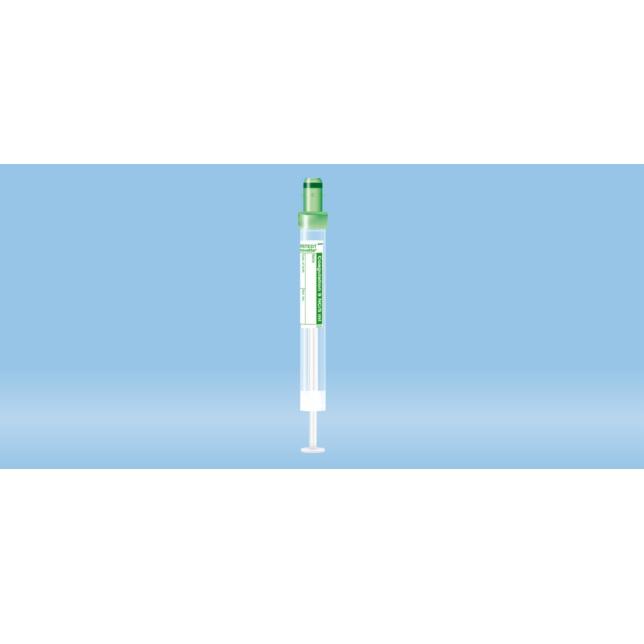 S-Monovette® Citrate 3.2%, 5 ml, Cap Green, (LxØ): 92 x 11 mm, With Paper Label