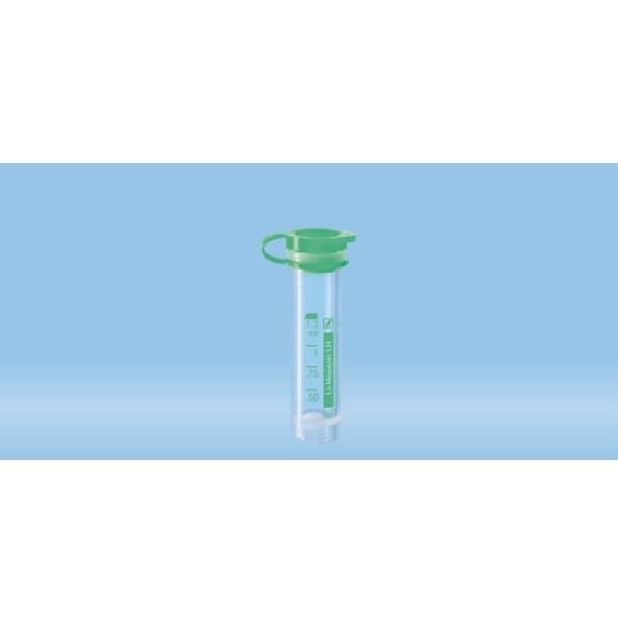Sarstedt™ Micro Sample Tube, Lithium Heparin, 1.3 ml, Push Cap, ISO