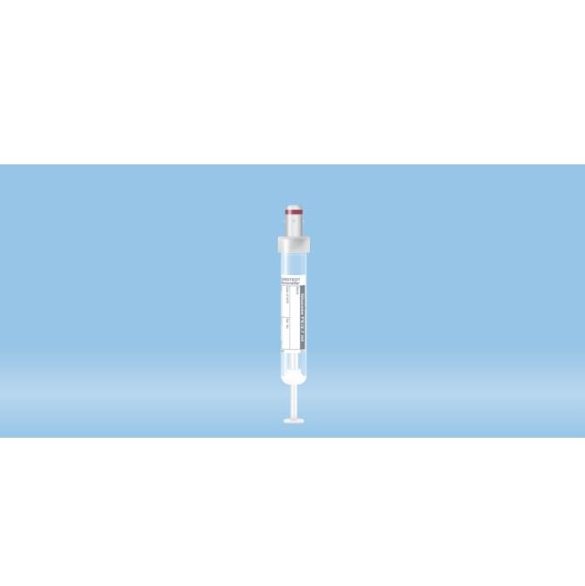S-Monovette® Fluoride/EDTA, 2.6 ml, Cap Grey, (LxØ): 65 x 13 mm, With Paper Label